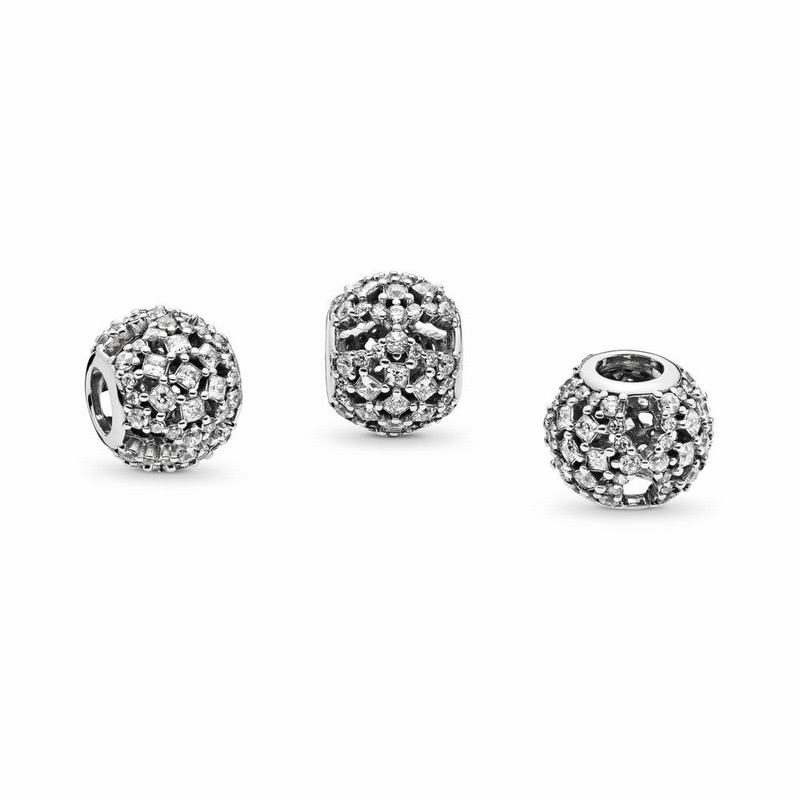Pandora Snow Flurry Charm Silver Egypt RN0261598
